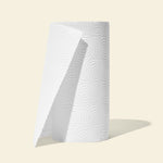 Single roll of unwrapped Who Gives a Crap kitchen roll