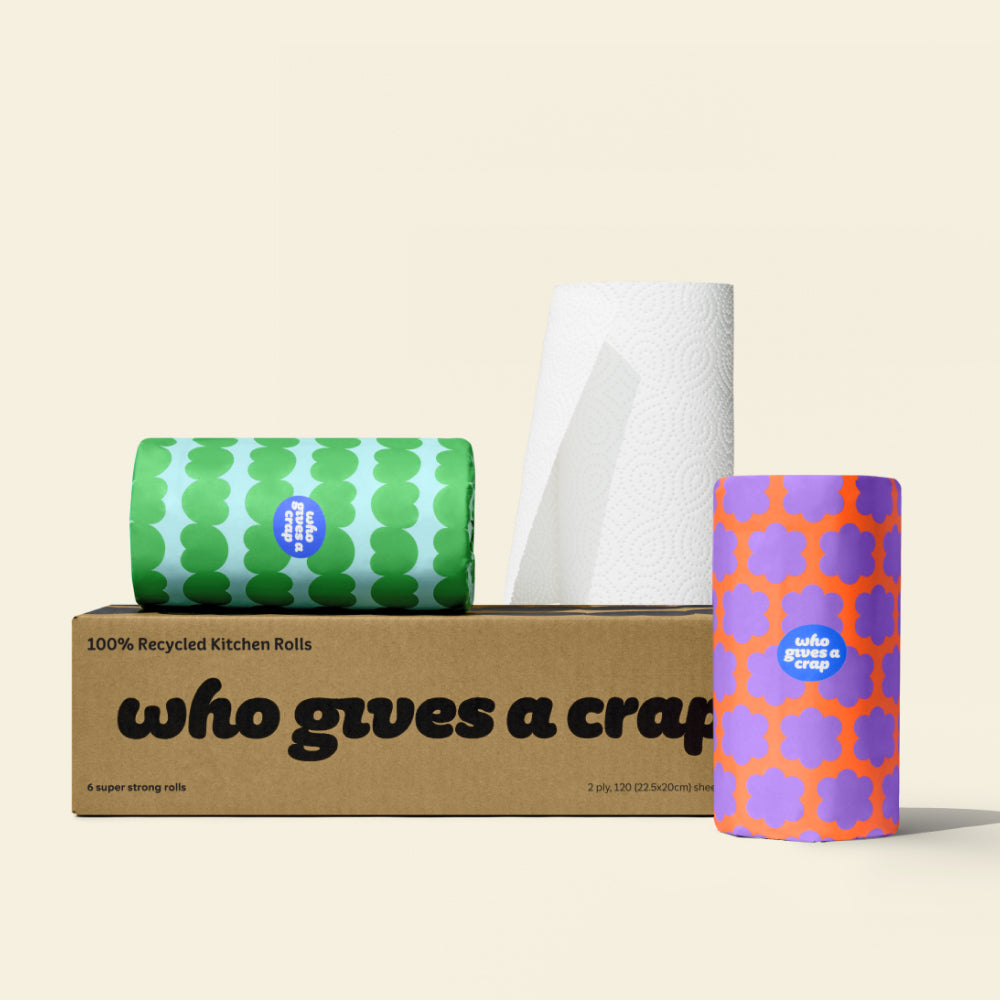 100% Recycled Kitchen Roll