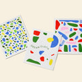 Who Gives A Crap Reusable Dream Cloths with colourful print - eco-friendly and sustainable cloths 
